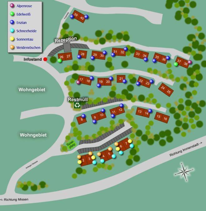 Ferienwohnung Sonnentau Im Feriendorf Sonnenhang Im Allgaeu Missen-Wilhams Eksteriør bilde